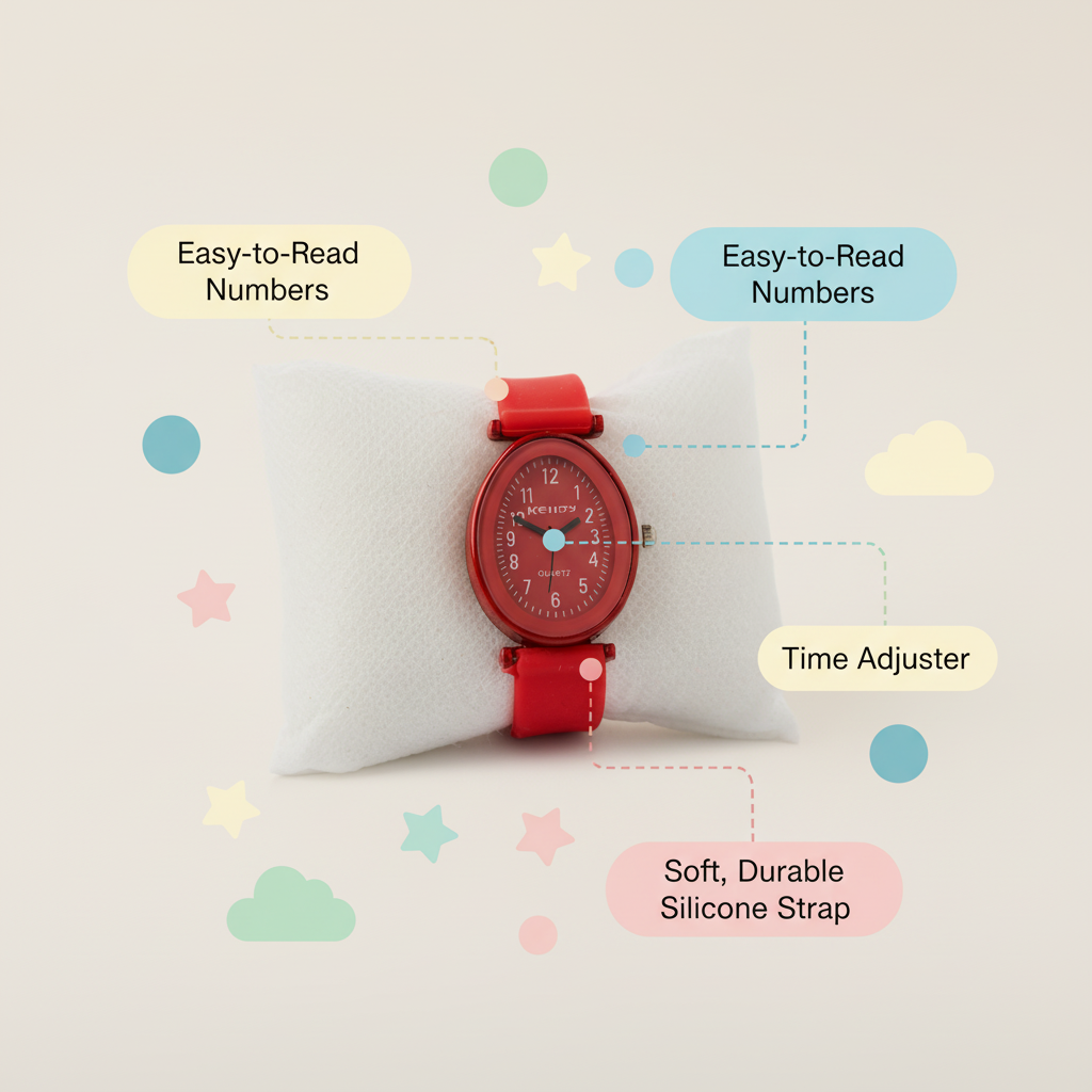 Ruby Oval Keindy Watch