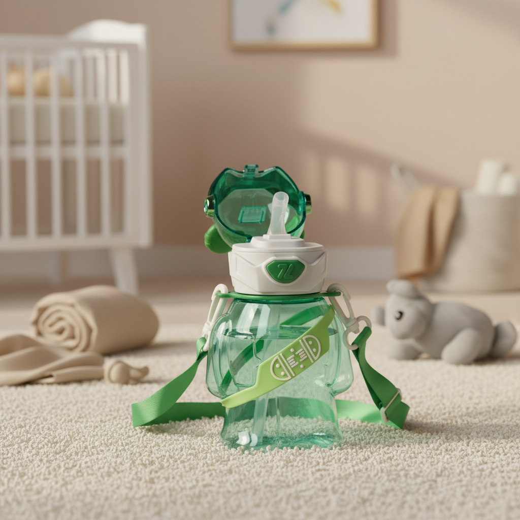 Robo Skater Bear Bottle – Cosmic Blue