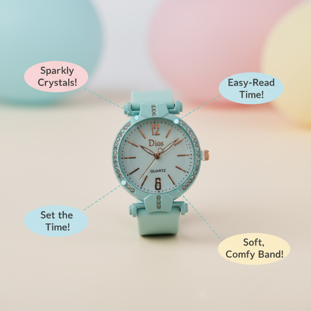 Crystal Aura Dios Watch