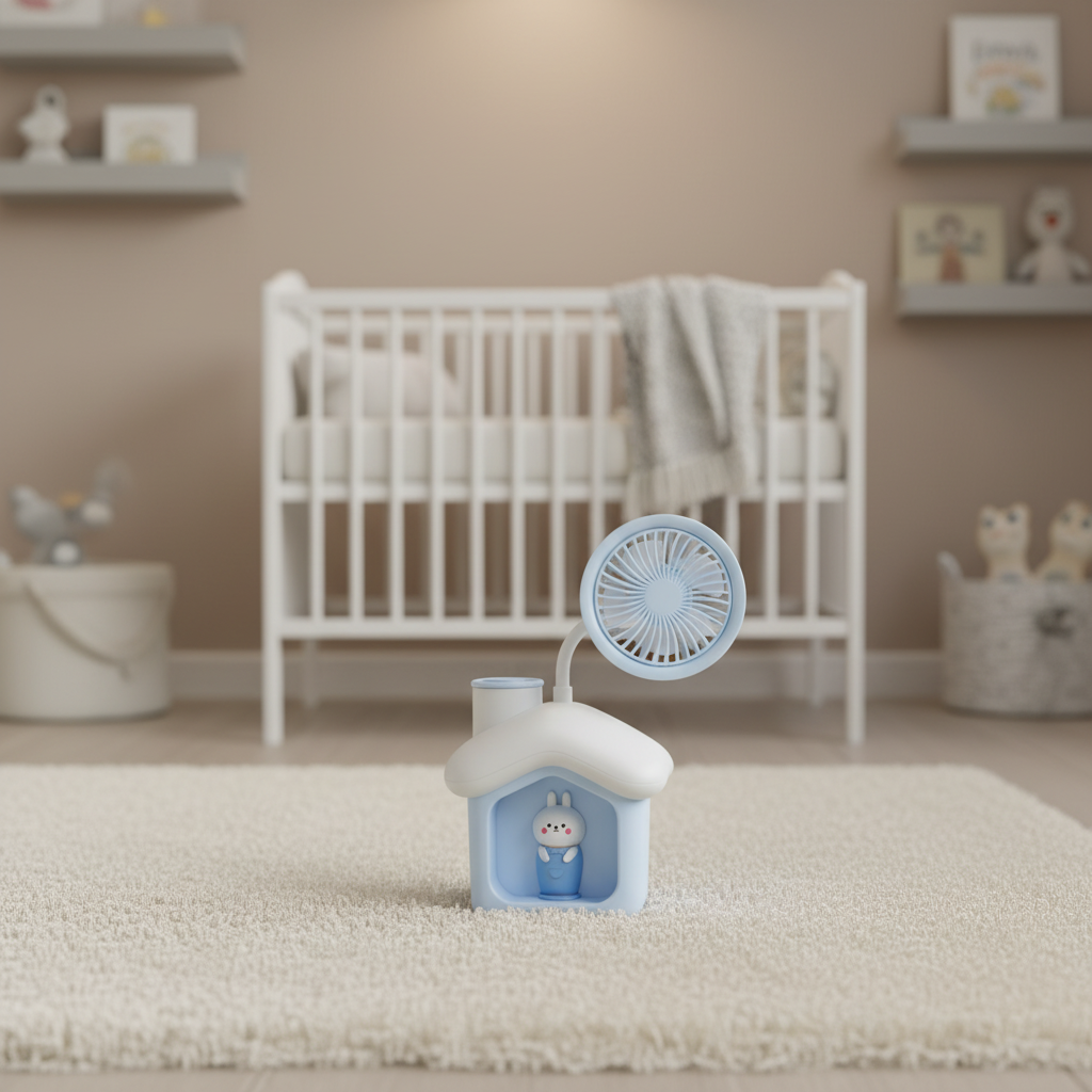 Bunny House Fan Lamp