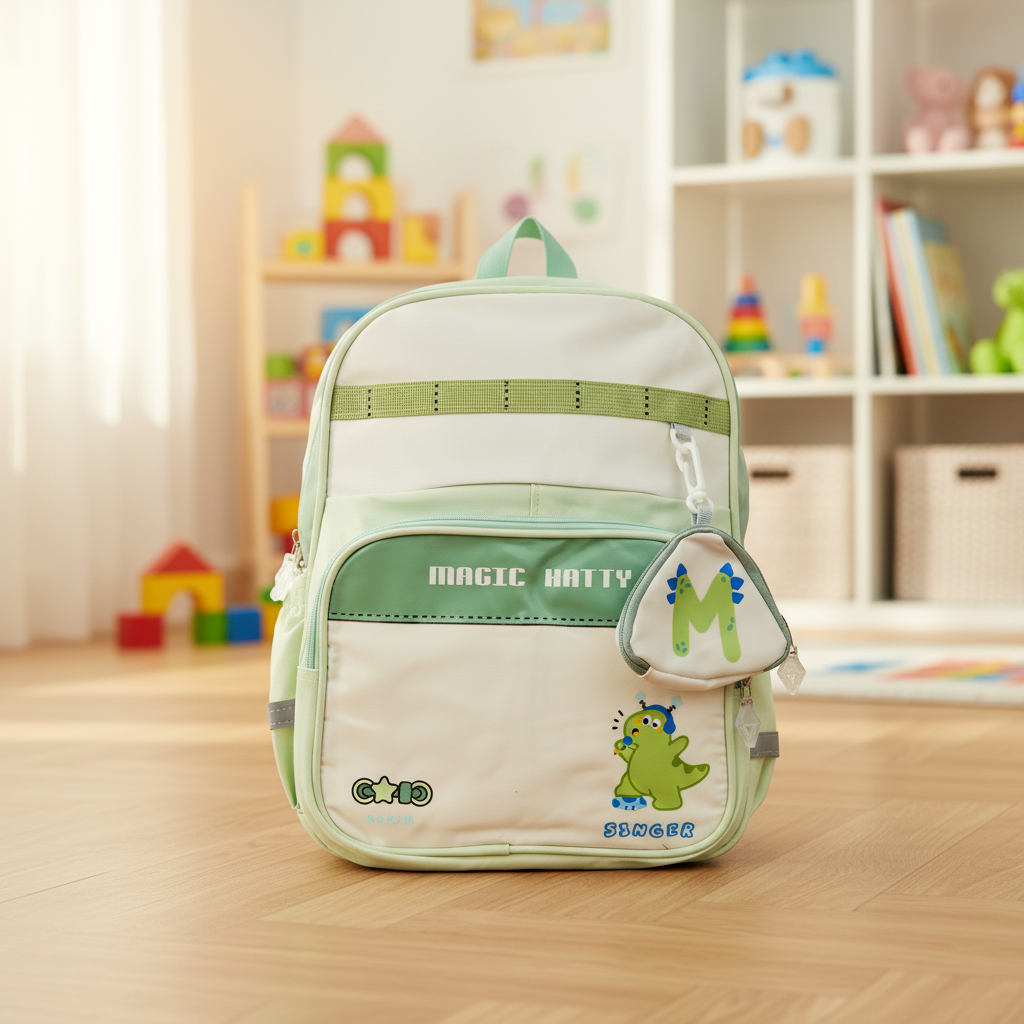 Magic Kitty Backpack with Charm Pouch