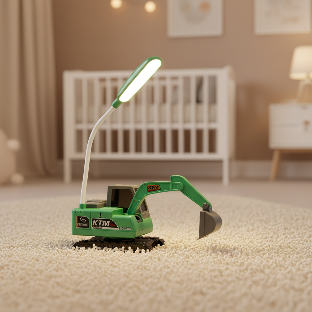 Excavator Study LED Lamp