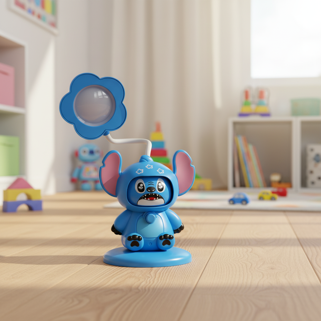 Flower-Top Character LED Lamp