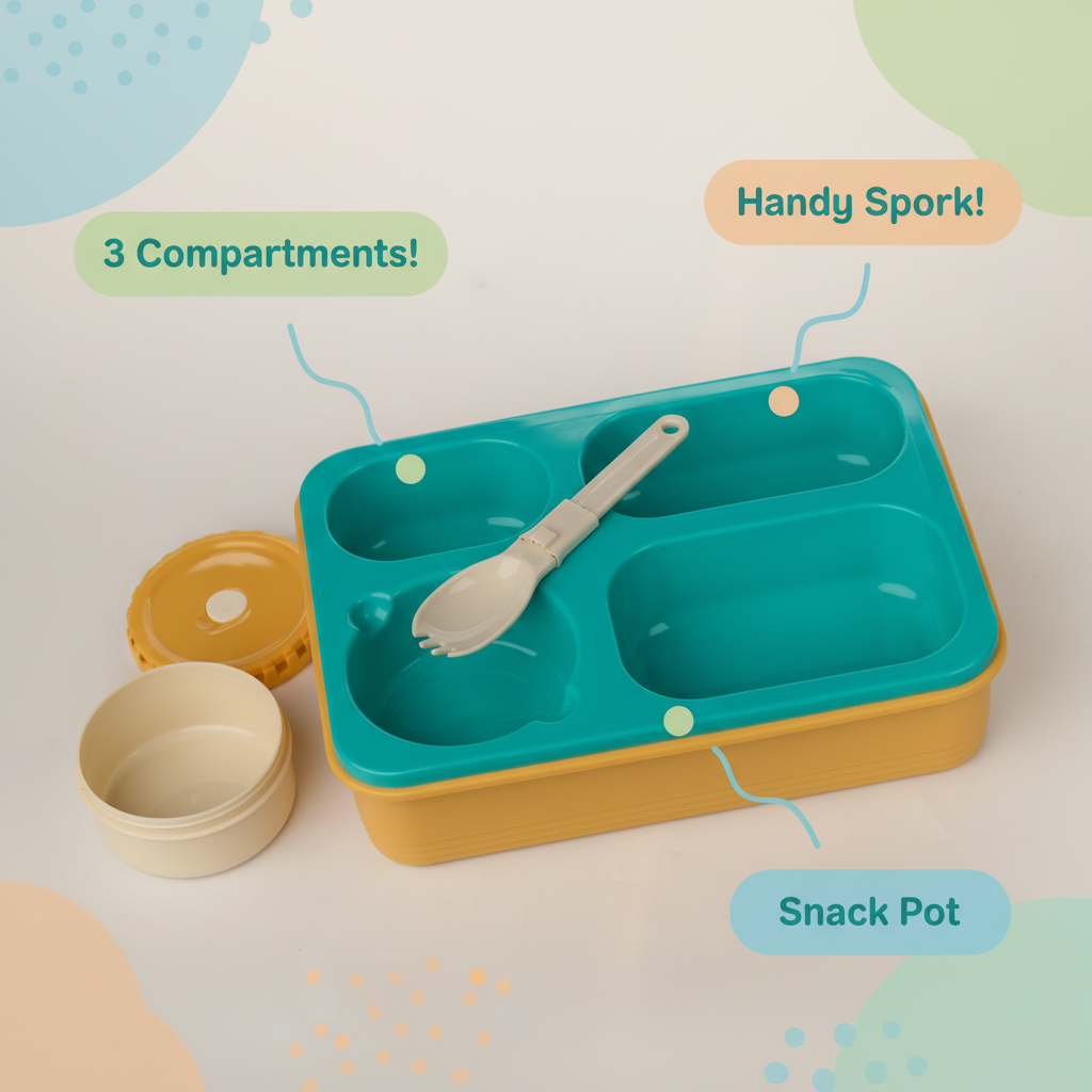 Forest Kitty Lunch Suitcase