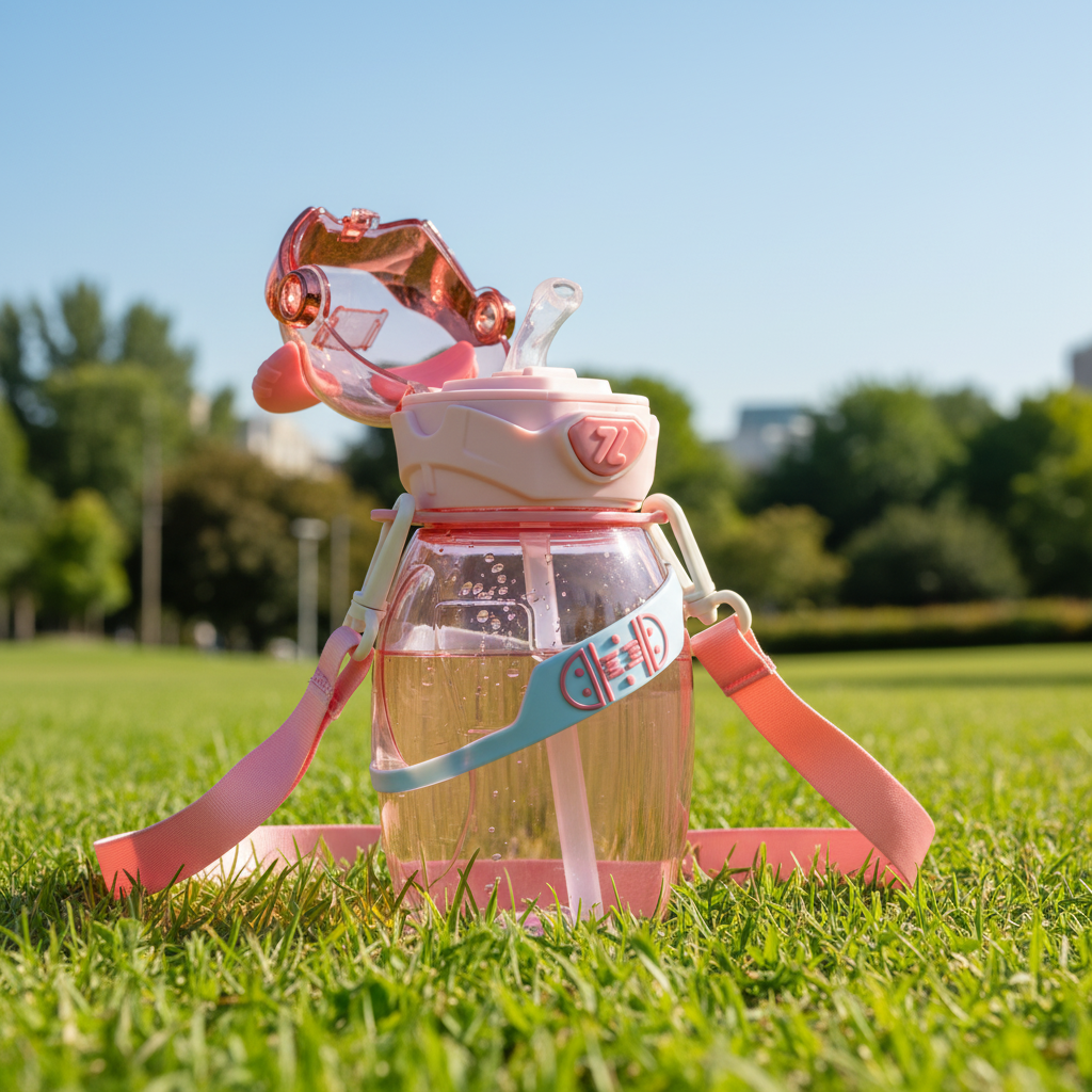 Robo Skater Bear Bottle – Cosmic Blue