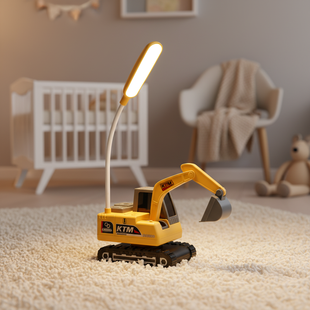 Excavator Study LED Lamp