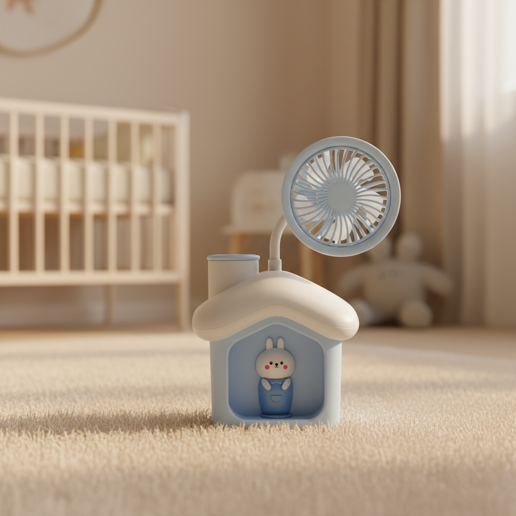 Bunny House Fan Lamp