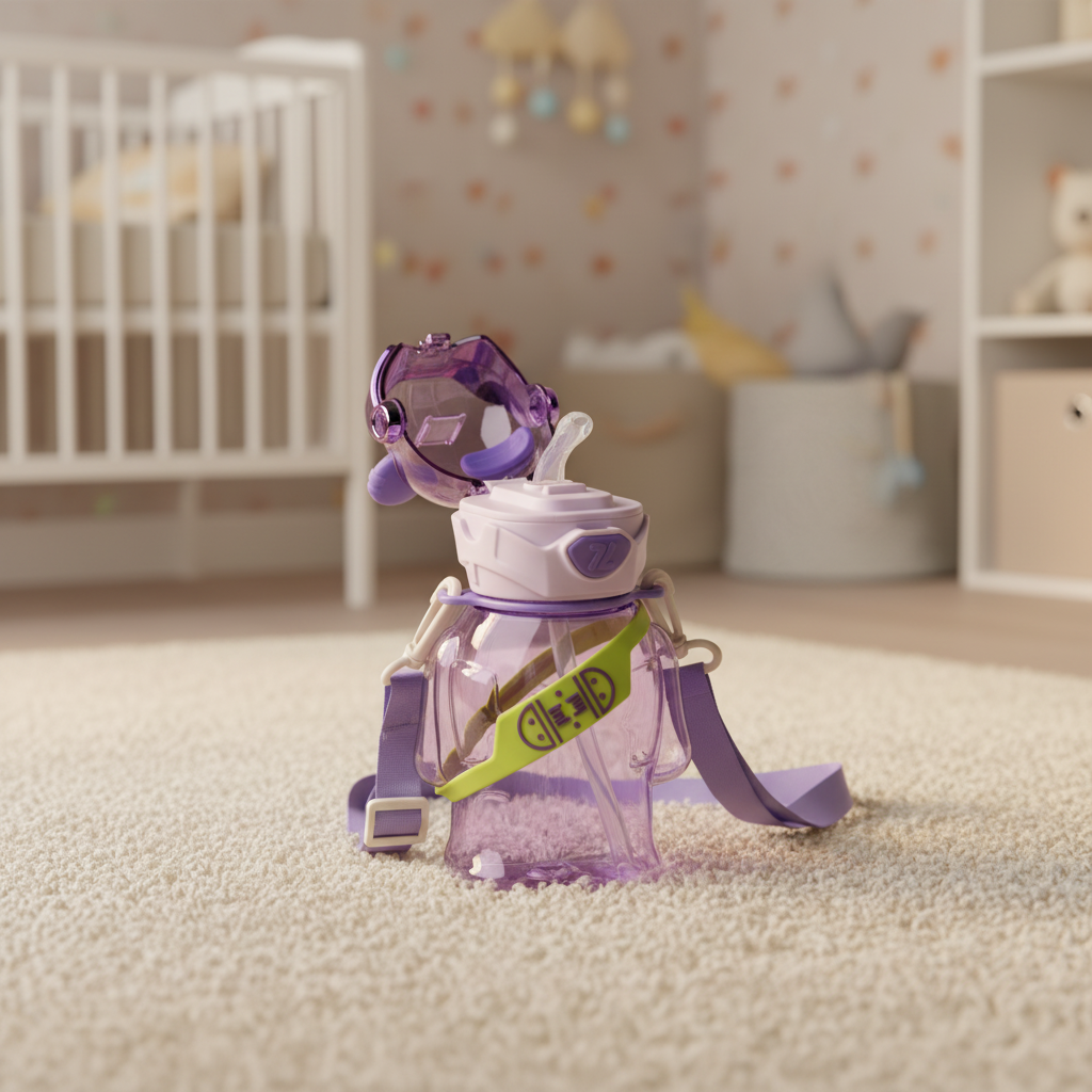 Robo Skater Bear Bottle – Cosmic Blue