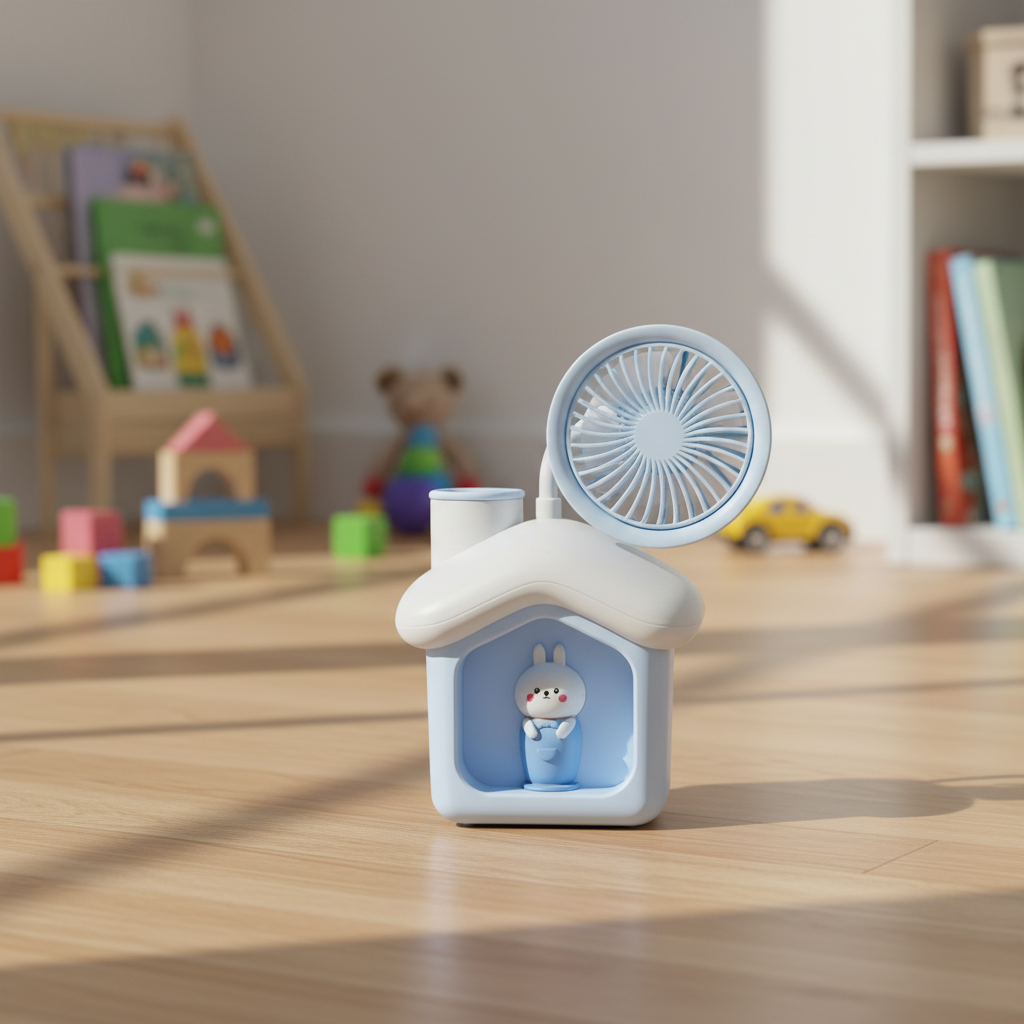 Bunny House Fan Lamp