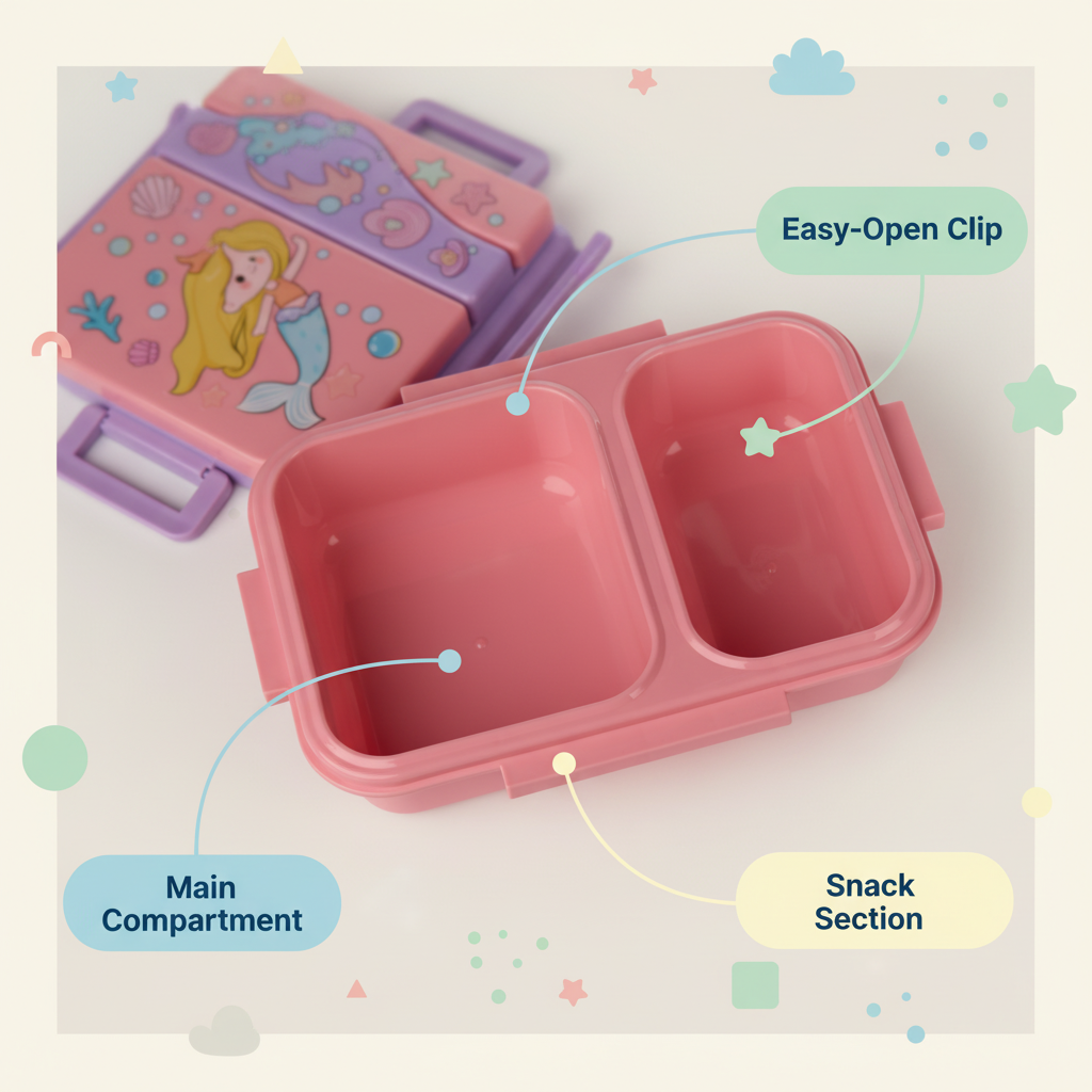 Mermaid Twin-Treat Lunch Case