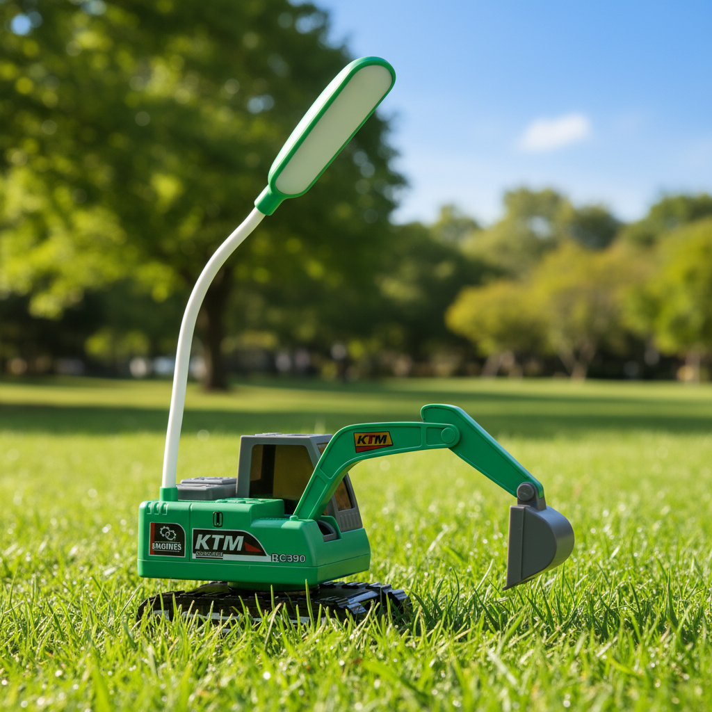 Excavator Study LED Lamp