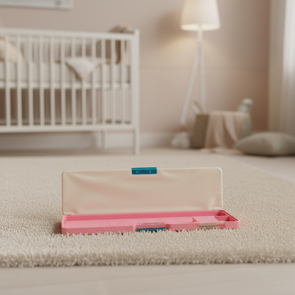 Happy Unicorn Utility Pencil Box with Sharpener