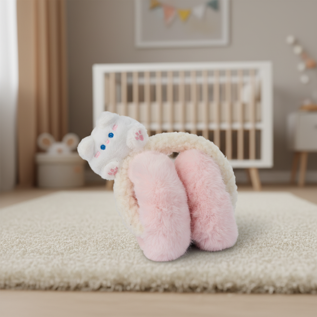 Bear-Themed Winter Earmuffs