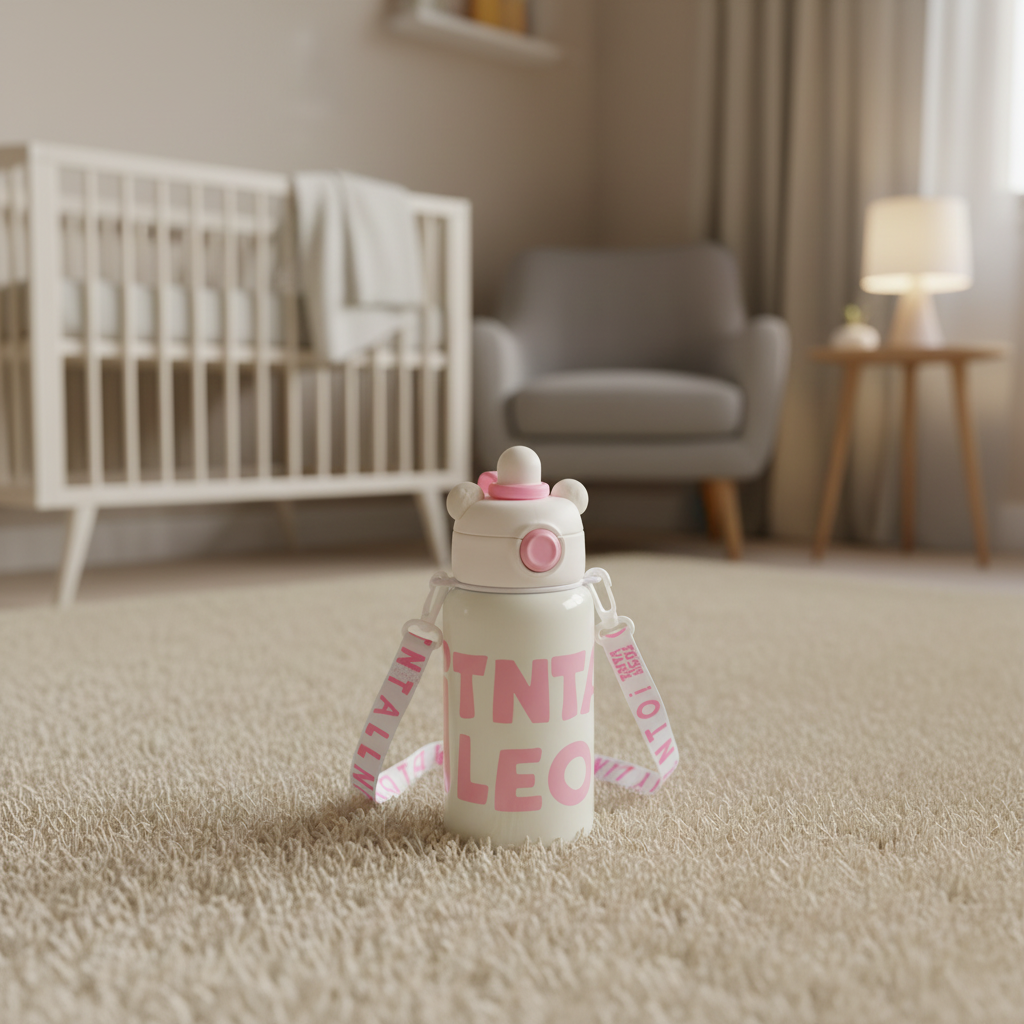 Cotton Candy Bear Sipper Bottle