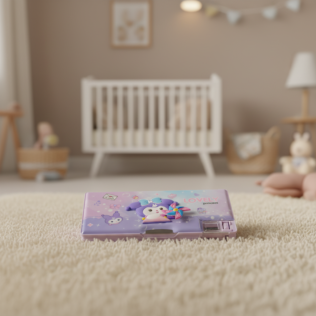 Nice Day Penguin Lock Pencil Box