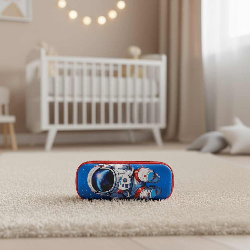 Galaxy Astronaut Zipper Pencil Pouch