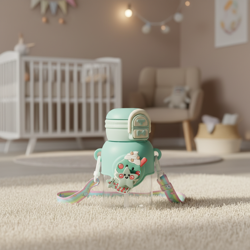 Sweet Mint Ice Cream Sipper Bottle