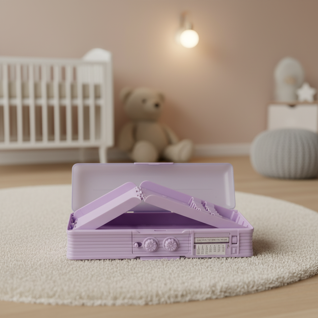 Cheerful Cat Study Lock Pencil Box