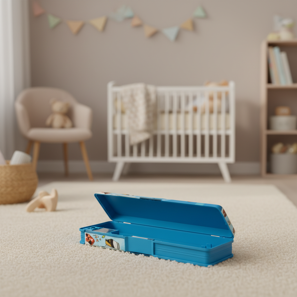 Cosmic Adventure Rocket Lock Pencil Box