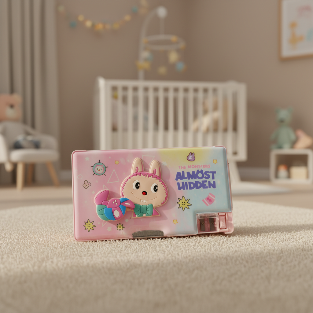 Nice Day Penguin Lock Pencil Box