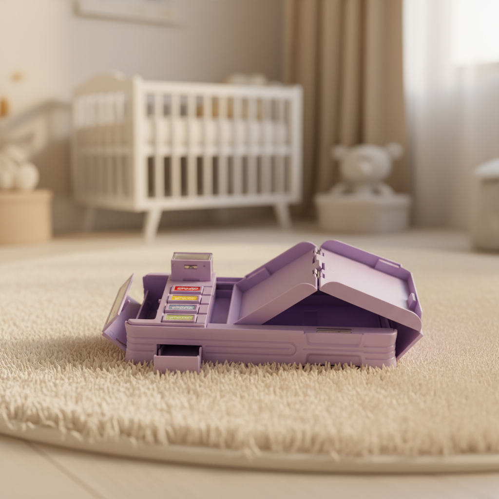 Cheerful Cat Study Lock Pencil Box