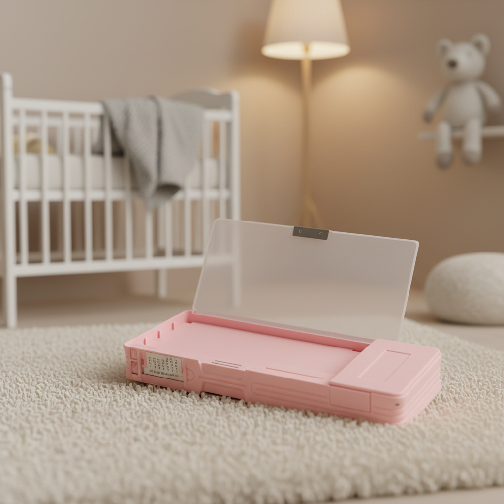 Cheerful Cat Study Lock Pencil Box