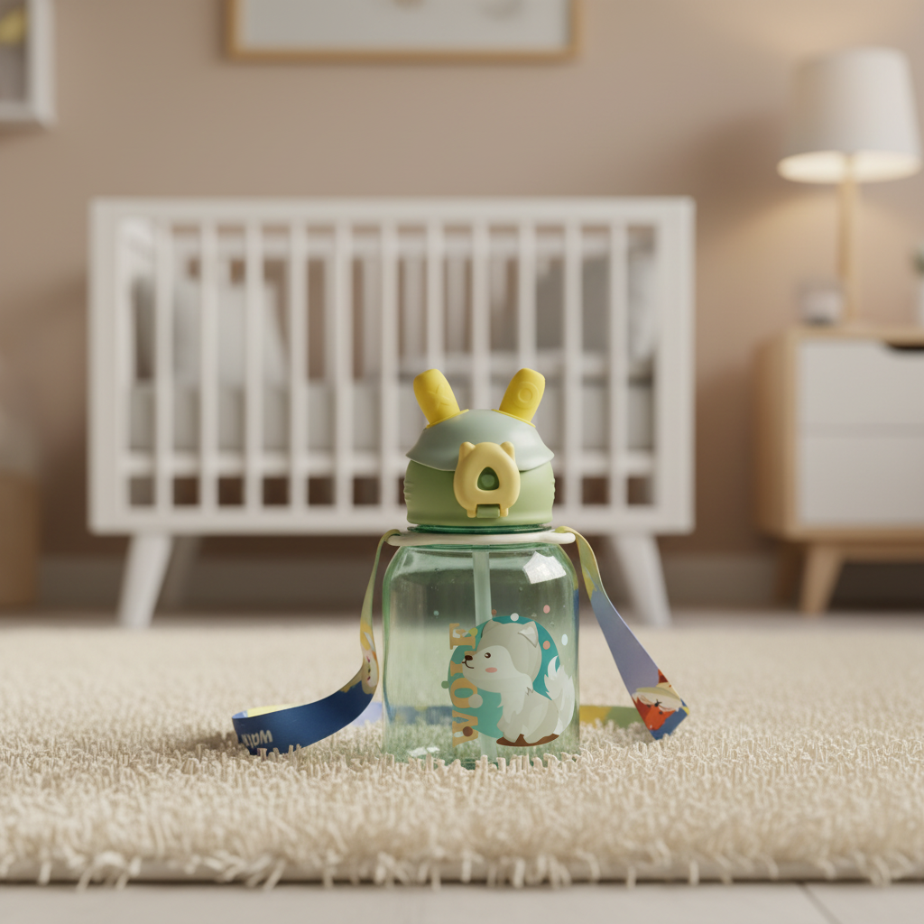 Frosty Wolf Adventure Kids Bottle