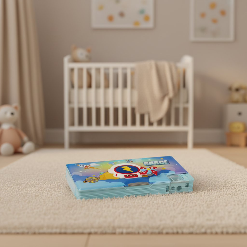 Nice Day Penguin Lock Pencil Box