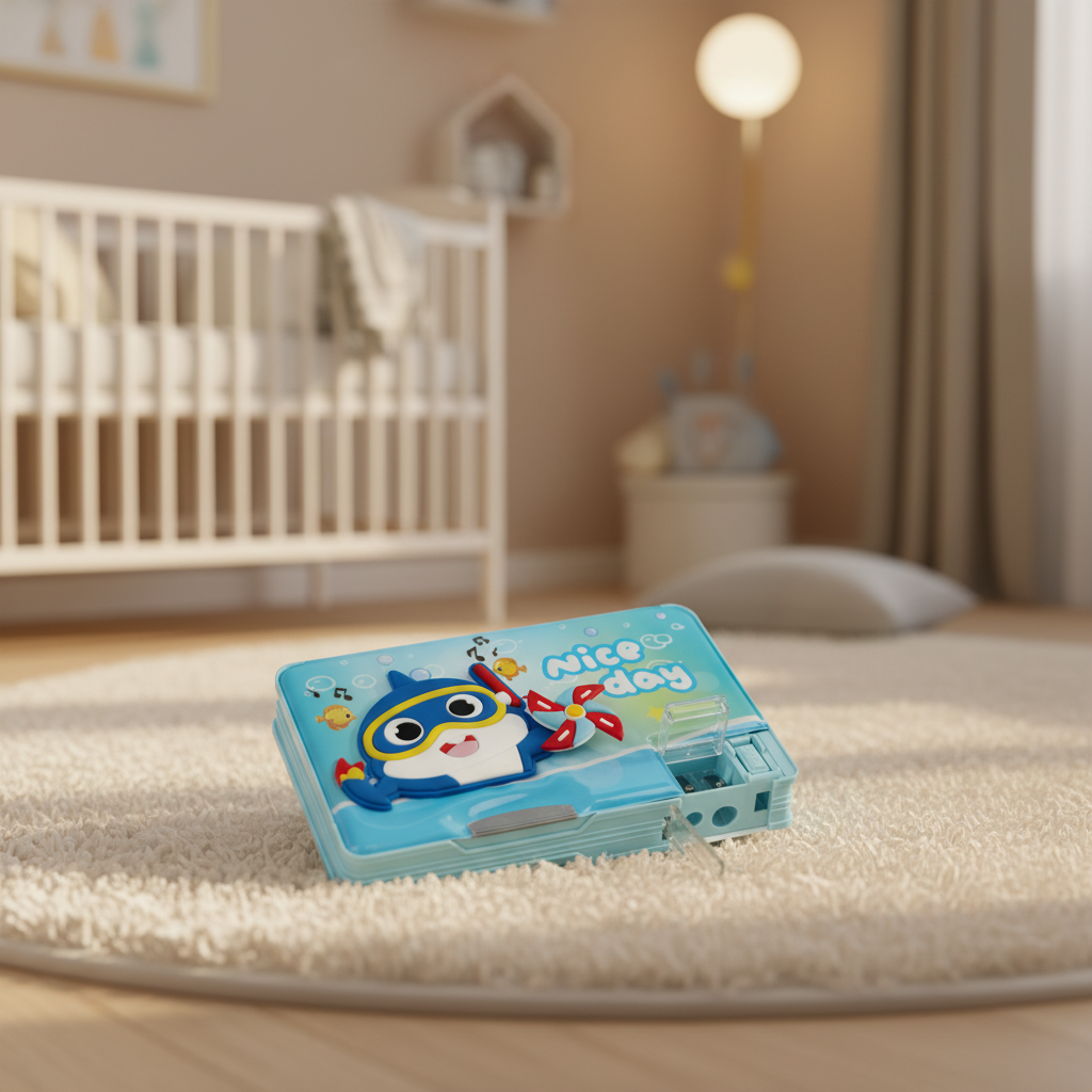 Nice Day Penguin Lock Pencil Box