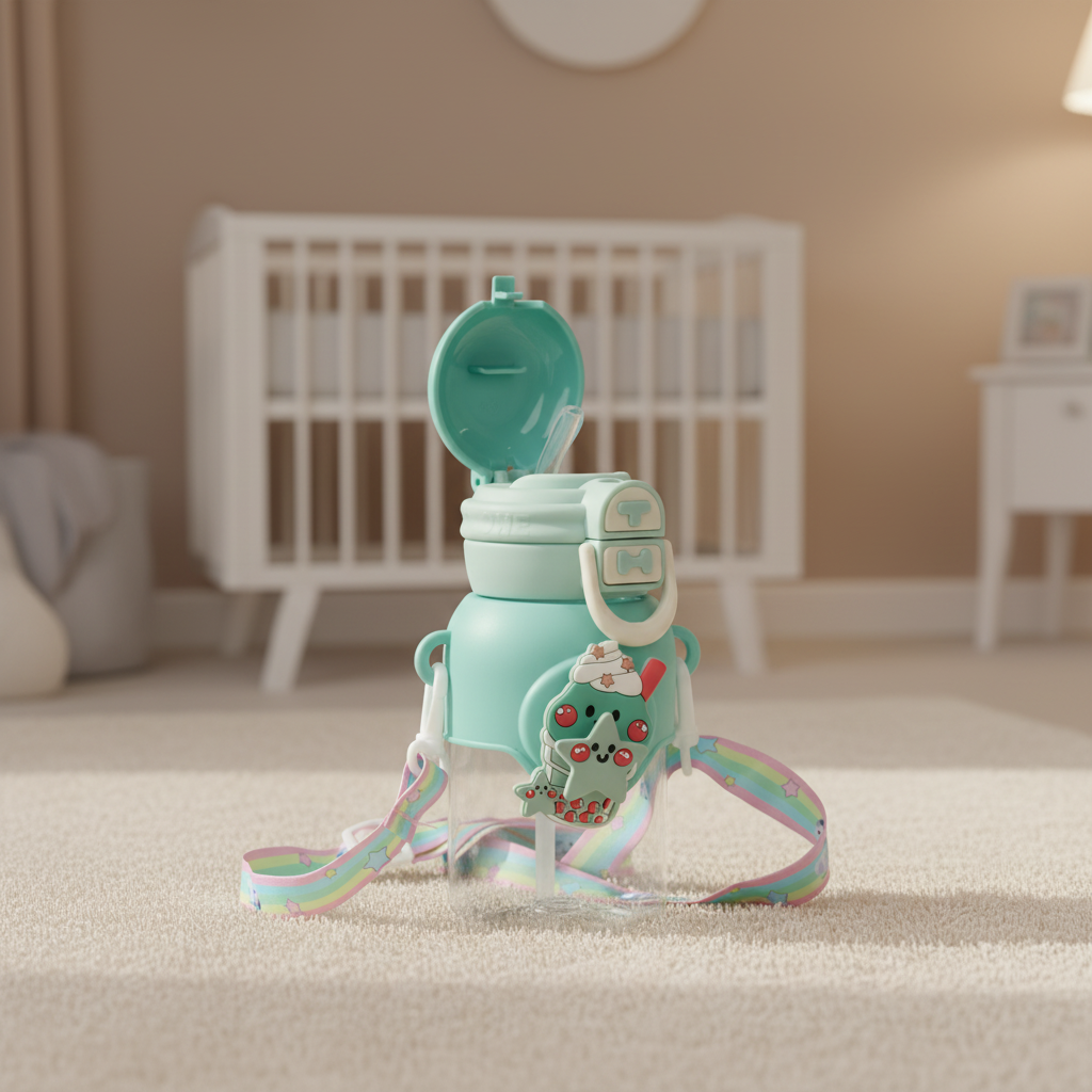 Sweet Mint Ice Cream Sipper Bottle