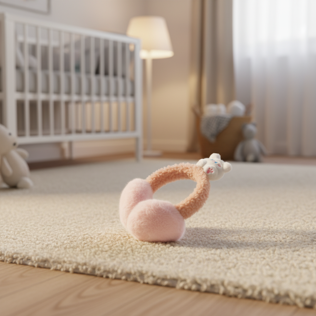 Bear-Themed Winter Earmuffs