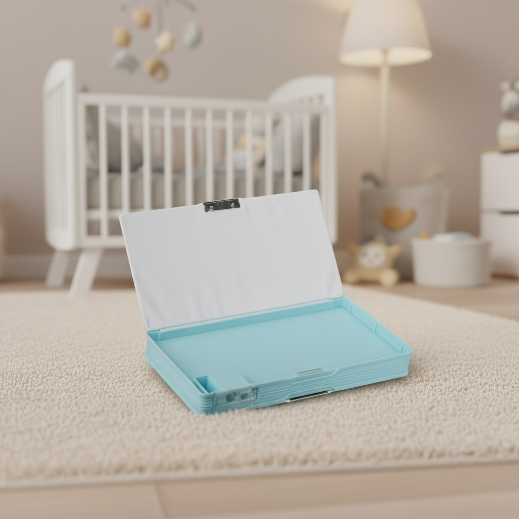 Nice Day Penguin Lock Pencil Box