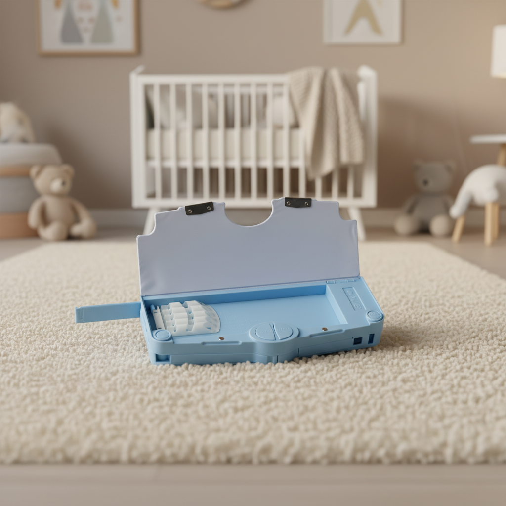 Space Mission Astronaut Lock Pencil Box