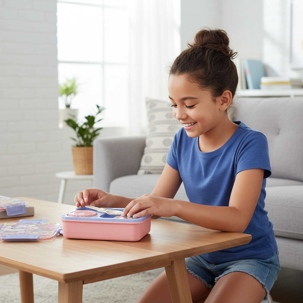 Forest Kitty Lunch Suitcase