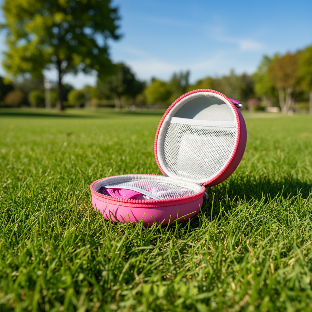 Round Kids Crossbody Charm Purse