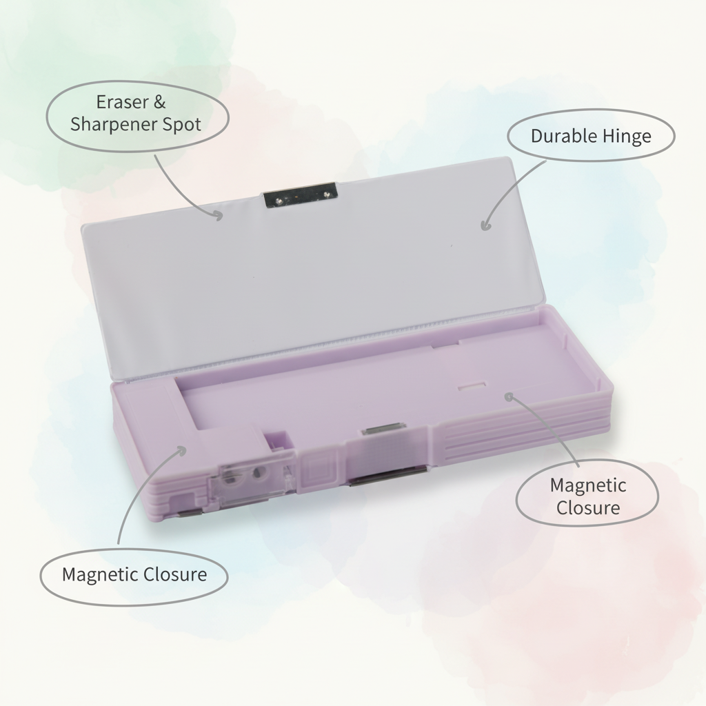 Magic Unicorn Lock Pencil Box