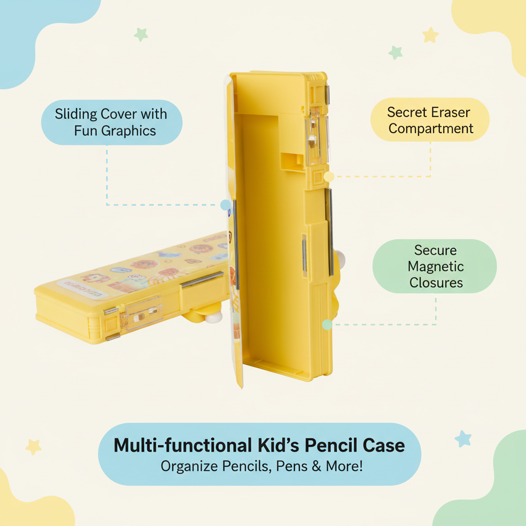 Happy Weekend Duck Utility Pencil Box