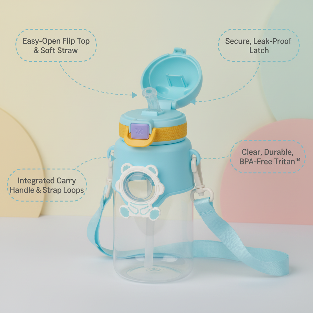 Aqua Bear Peek-A-Boo Bottle