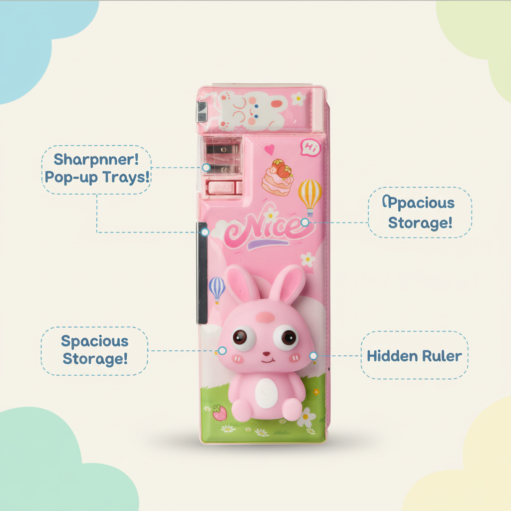 Happy Weekend Duck Utility Pencil Box