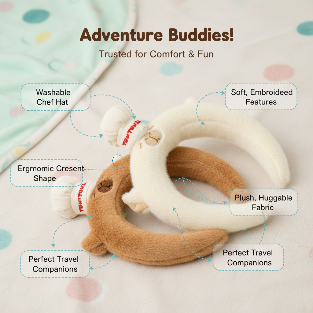 Plush Bear Chef Headband