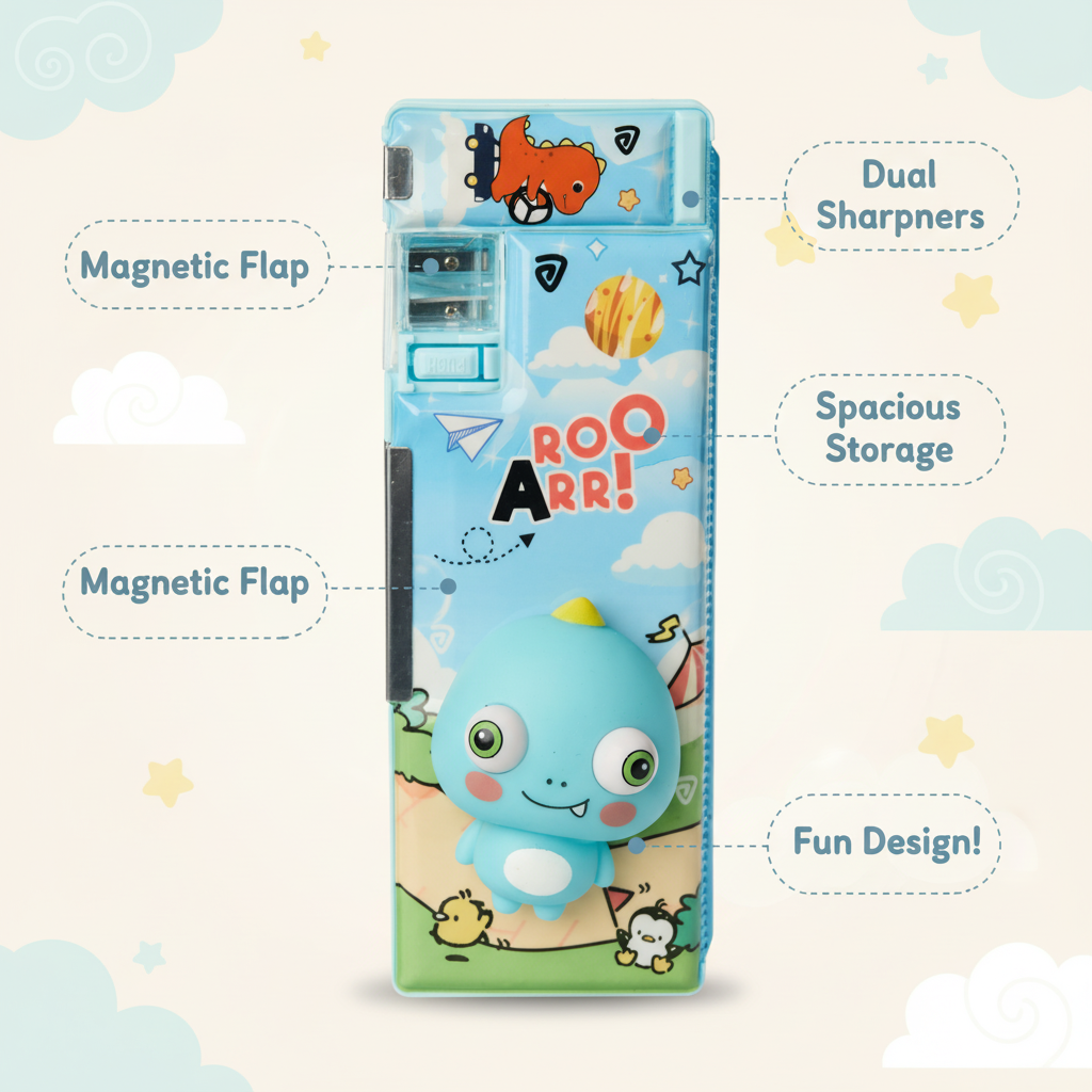 Happy Weekend Duck Utility Pencil Box