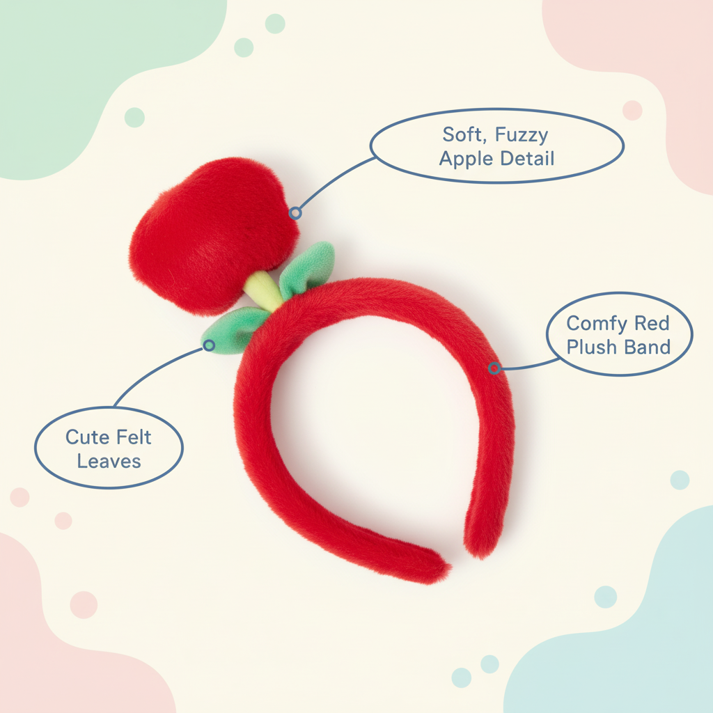 Plush Flower Headband