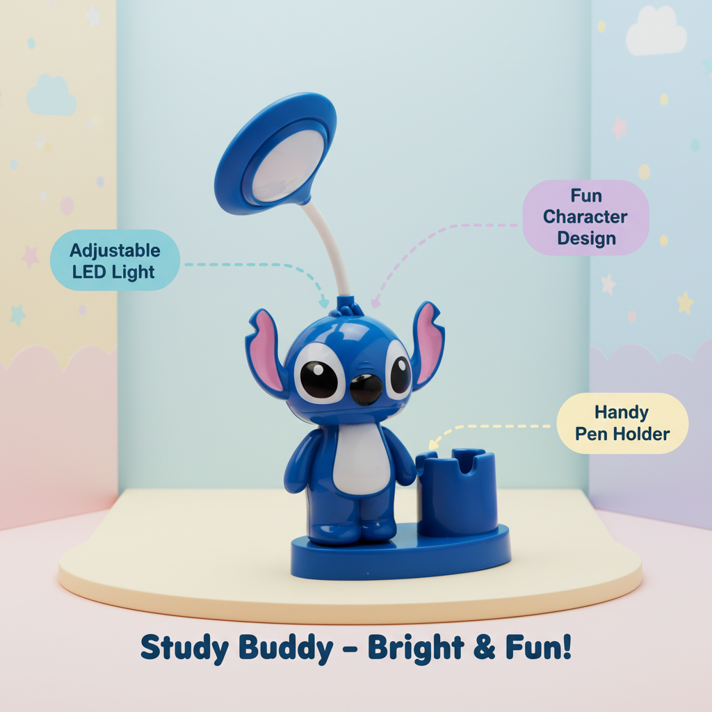 Stitch LED Study Lamp