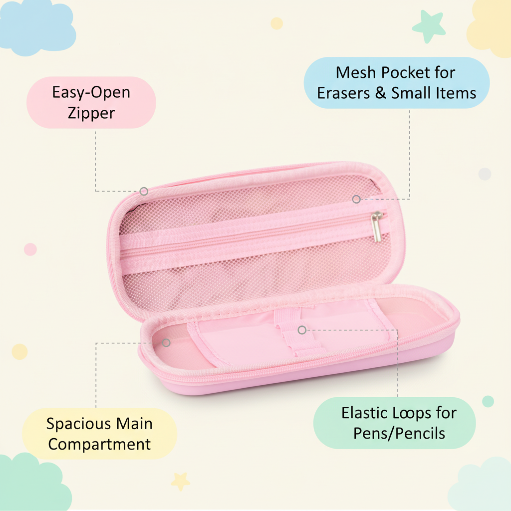 Galaxy Astronaut Zipper Pencil Pouch