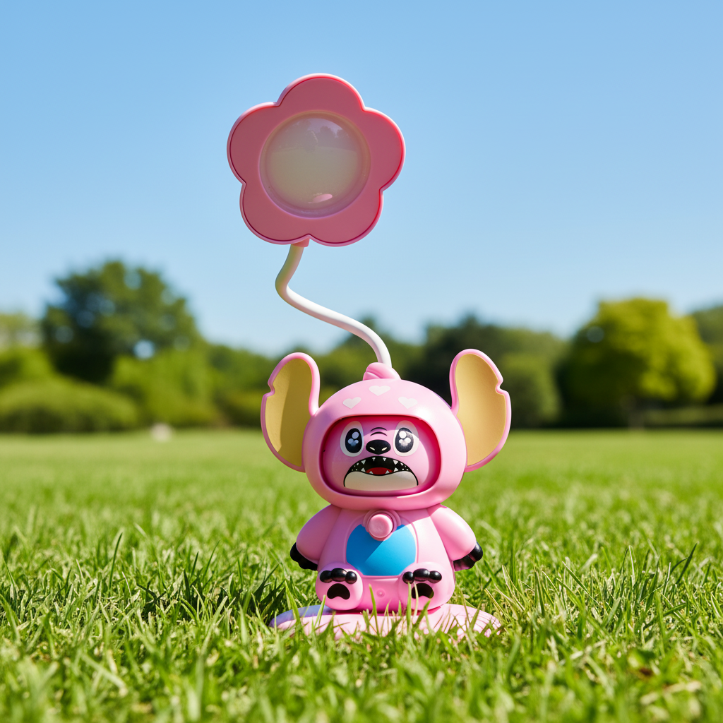 Flower-Top Character LED Lamp