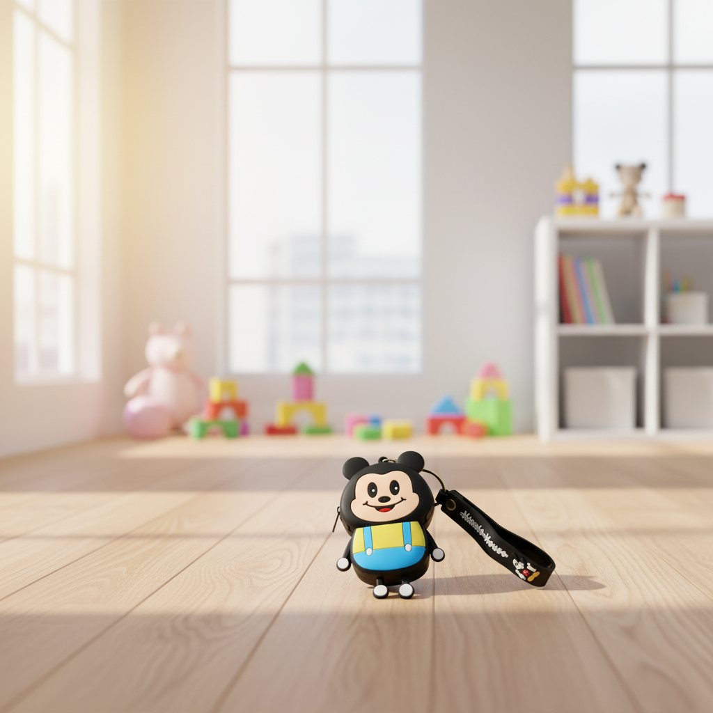 Mouse Character Silicone Coin Pouch