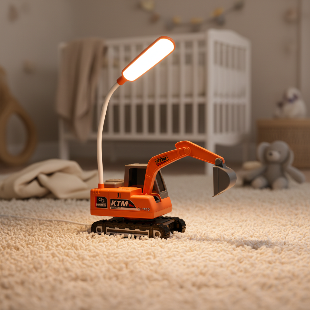 Excavator Study LED Lamp