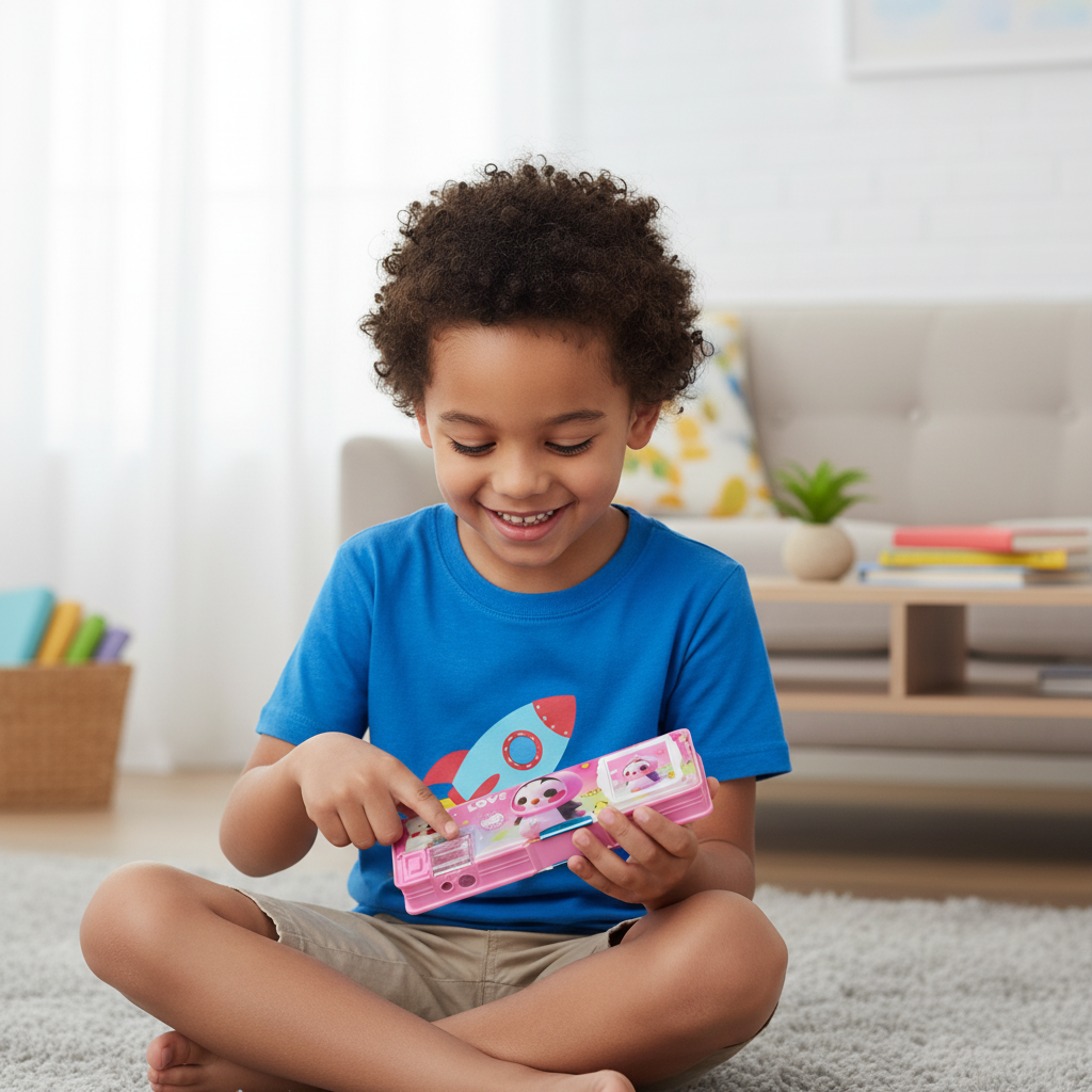 Little Dino Adventure Utility Pencil Box