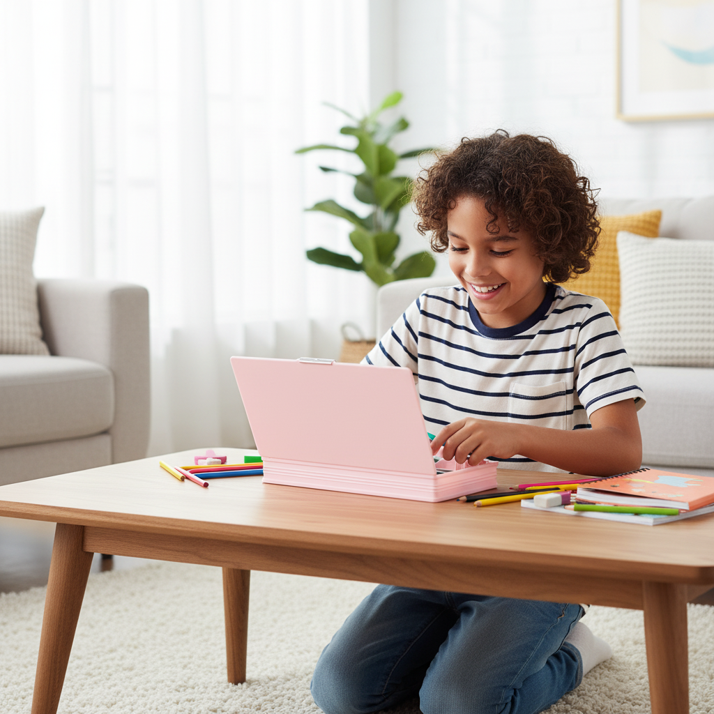 Nice Day Penguin Lock Pencil Box