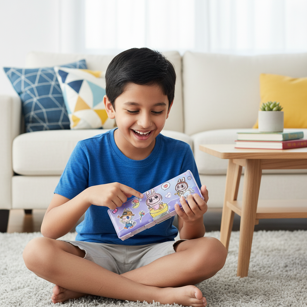 Magic Unicorn Lock Pencil Box